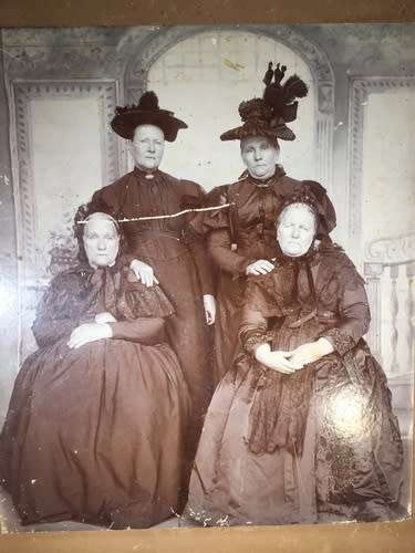 Vintage Photo of 4 Ladies