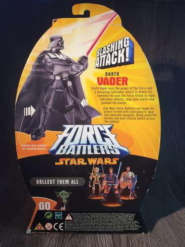 Star Wars Force Battlers, Darth Vader - Hasbro 2005 (Unopened)