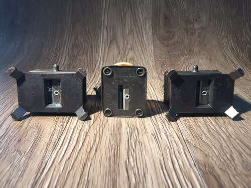 Vintage Metal Pencil Sharpeners x3