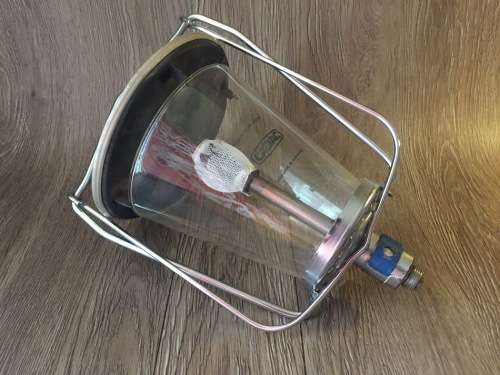 Vintage Cadac Gas Lamp with Original Glass, Large