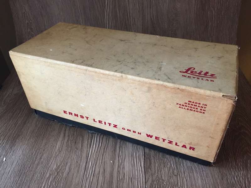 Vintage Leitz Wetzlar Prado Microscope