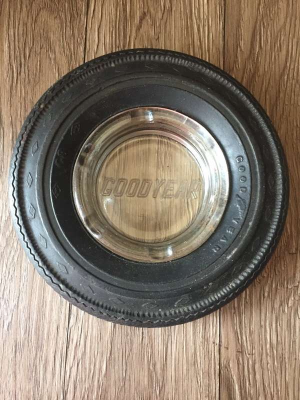 Vintage Goodyear Tyre Ashtray