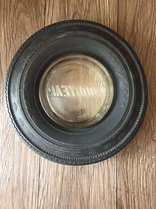 Vintage Goodyear Tyre Ashtray