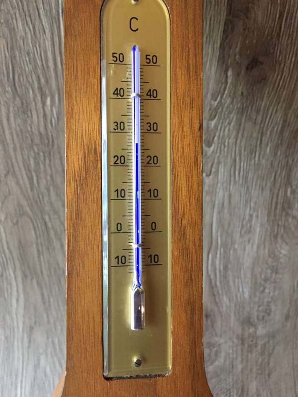 Large Vintage Barometer, Thermo & Hydrometer (for spares or repair)