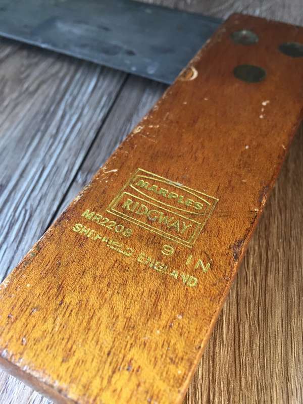 Vintage Marples 9" Square, Sheffield England