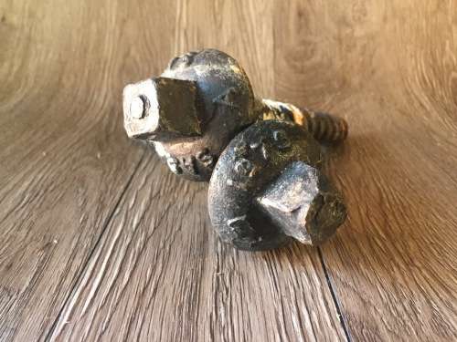 Vintage South African Railway Sleeper Bolts (Pair)