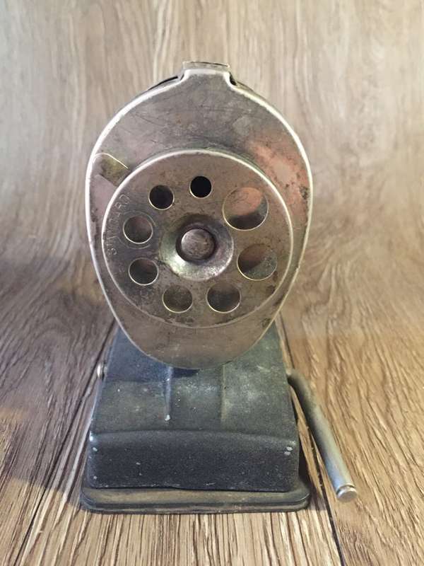 Vintage Boston Pencil Sharpener, Working