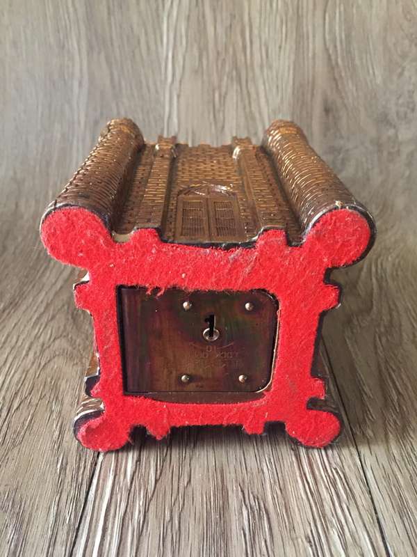 Highly Detailed Metal Money Box, Heavy, Bank of Hong Kong
