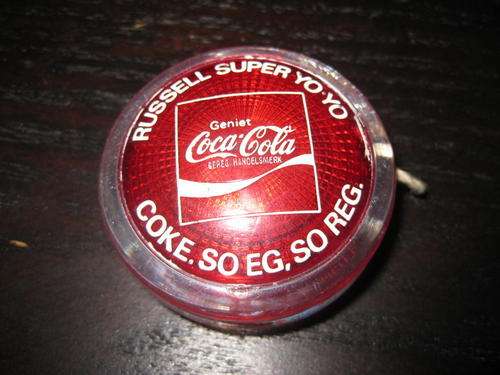 Russell Super Yo-Yo, Coca Cola - Great Condition