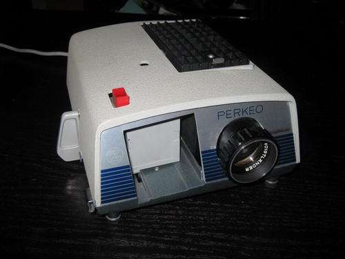 Perkeo slide projector (working)