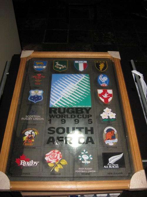 95 Rugby World Cup, Official Commemorative Mirror, Still sealed in original Package.