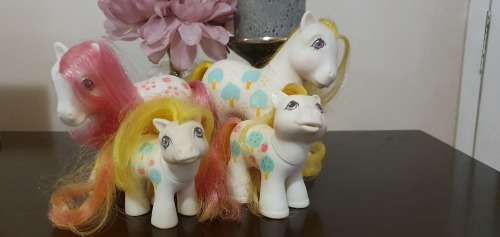 My Little Pony G1 Apple Delight Family