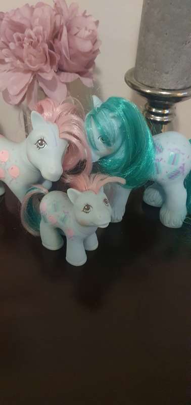 Bright Bouquet Family G1 My Little Pony