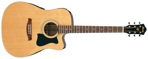 Ibanez Acoustic Electric Guitar - with Preamp and Tuner. V72ECE - Brand New!