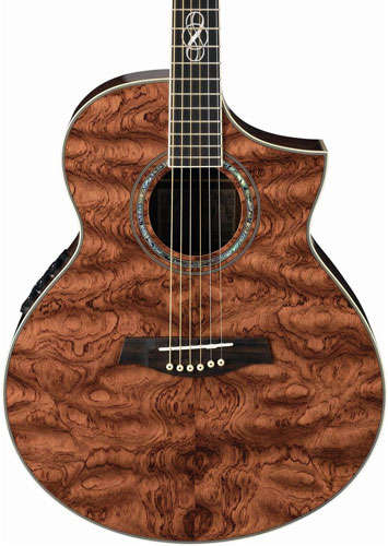 Fascinating Find! Ibanez BGE Exotic Wood Acoustic Electric Guitar: Brand New!