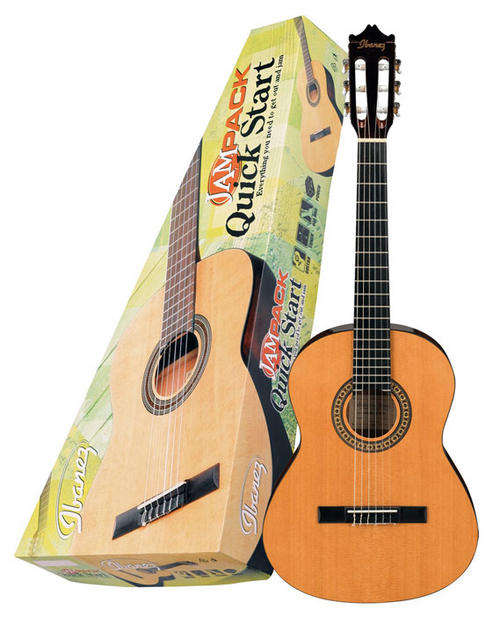 Ibanez JUNIOR Classical Guitar Pack - Tuner, Accessory Bag: IJC 30 - Brand New!