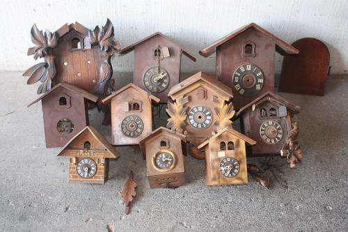 Job Lot of Cuckoo Clocks