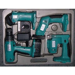 18 Volts 4Pcs Cordless Power Tool Set