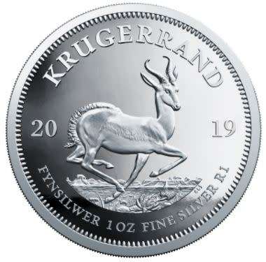1 oz silver Kruger coin, (in Capsule)
