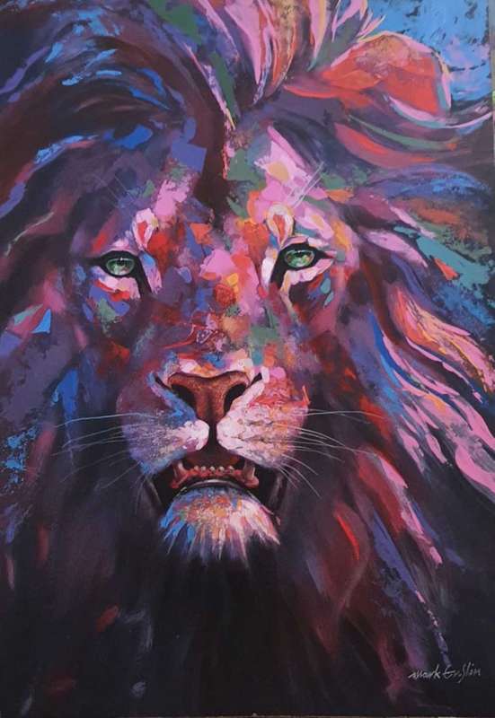 Mark Enslin Art, (60cm x 90cm)   invest now ! New Year Special `Painted in 2023`