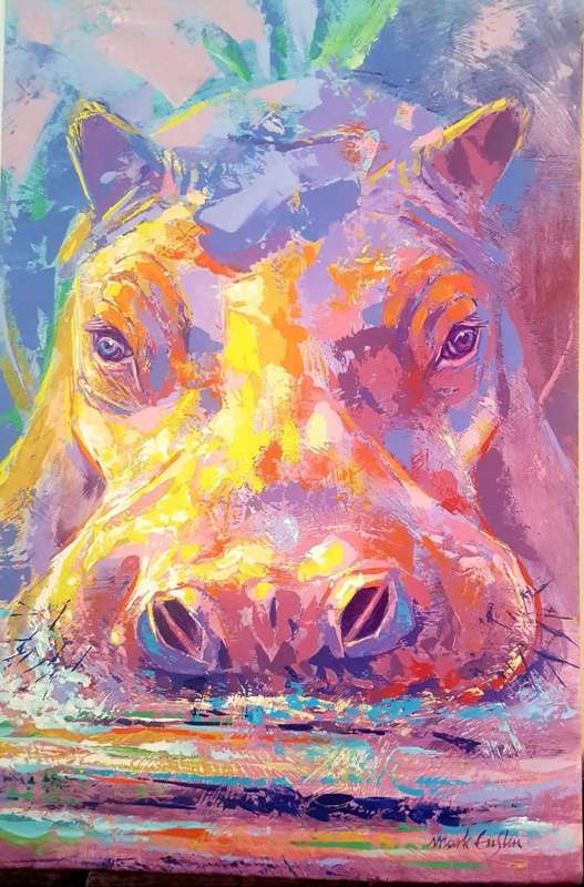 Mark Enslin Art, (60cm x 90cm)   invest now ! New Year Special `Painted 2023`