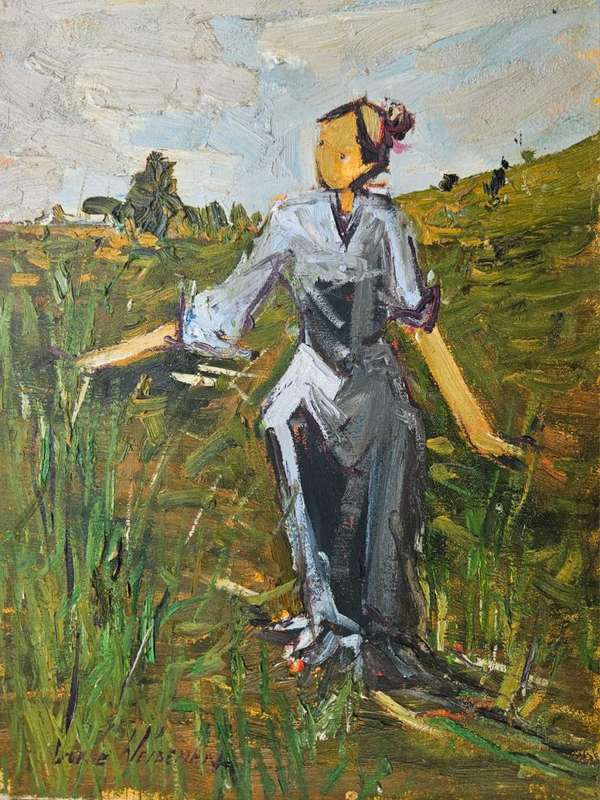 Corne Weideman Art 300x400mm  Oil on canvas  (New Year`s special Bargain) Not Framed