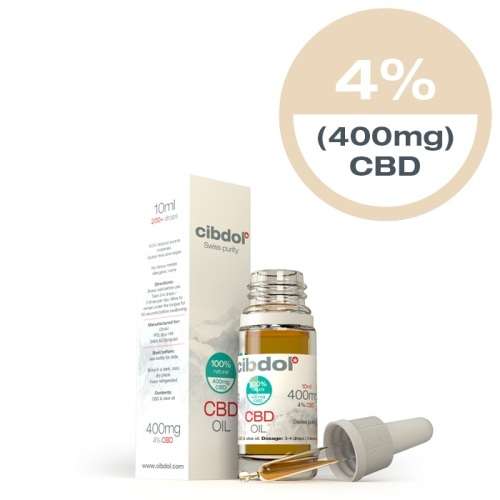 CBD Hemp Oil (10ml) 400mg CBD 4%