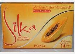 Silka Papaya Whitening Herbal Soap