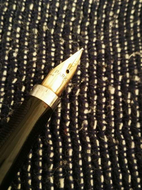 Silver Parker Fountain Pen