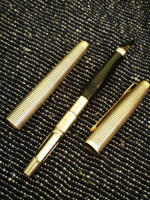 Silver Parker Fountain Pen
