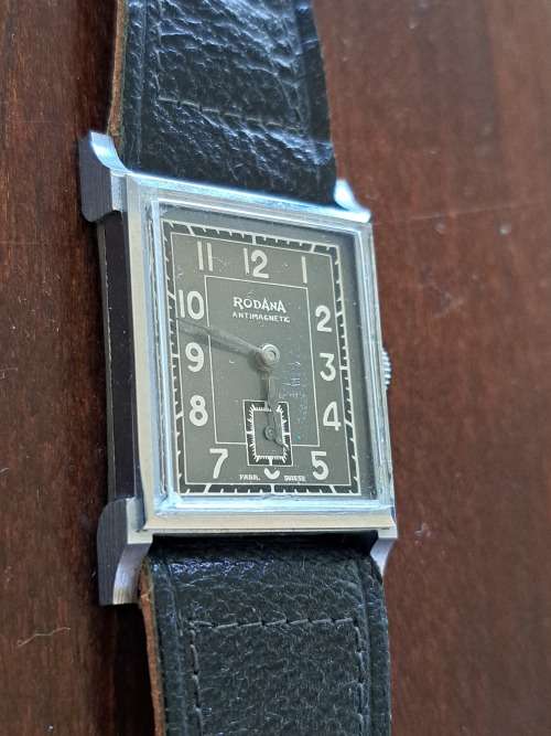 Broken Rodana Tank Watch(Not working)