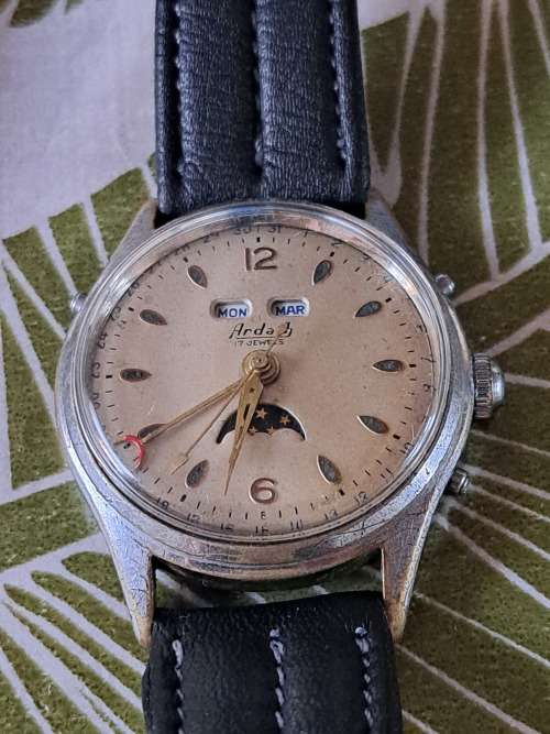 Vintage Moon phase Watch