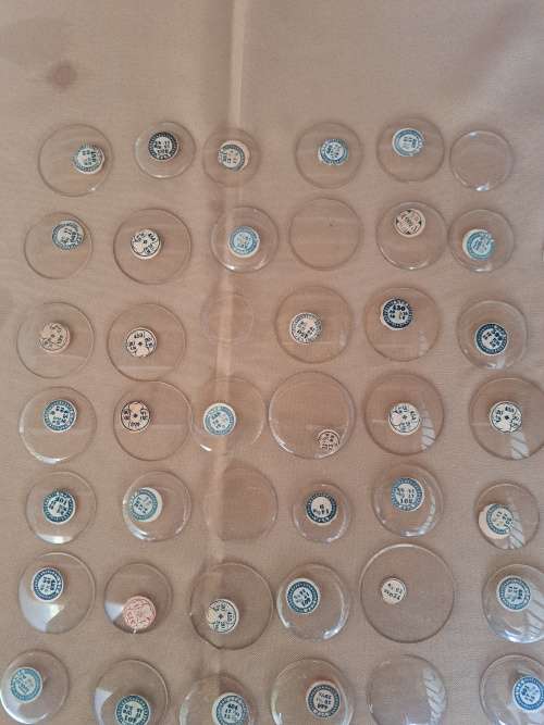 100 Pocket Watch Glasses