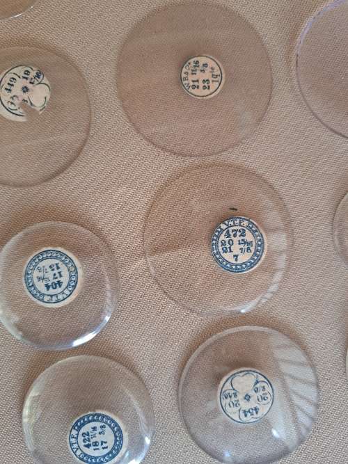 100 Pocket Watch Glasses