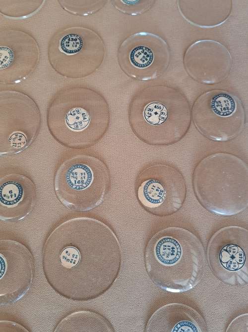100 Pocket Watch Glasses