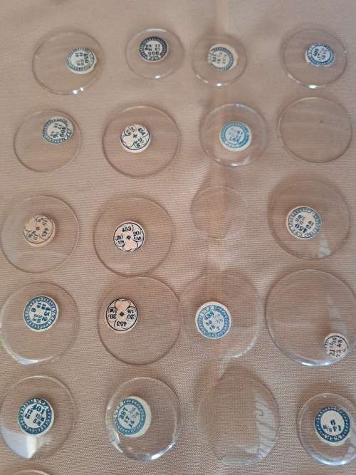100 Pocket Watch Glasses