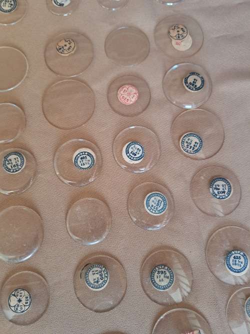 100 Pocket Watch Glasses