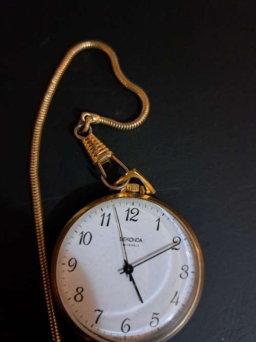 Broken Sekonda Pocket Watch
