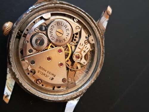 Vintage Buren Watch (BROKEN)