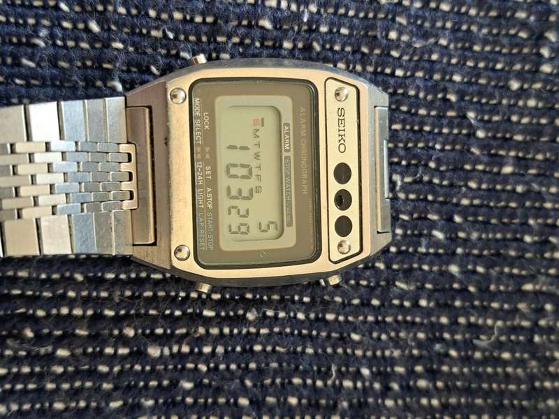 Vintage Seiko Digital Watch