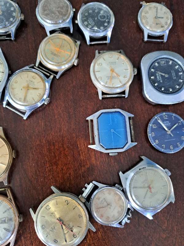 Lot of Broken Oris Watches