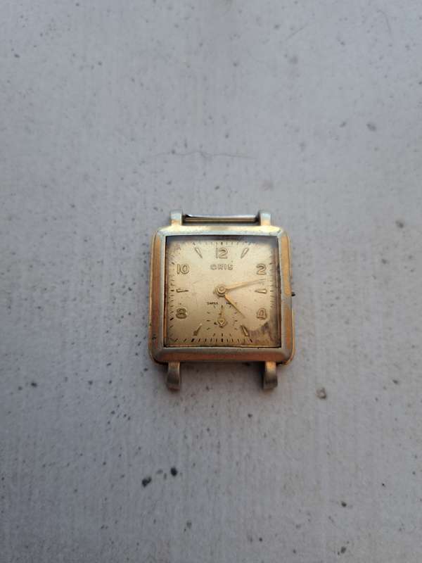 Broken Oris Tank Watch (R1 Auction)