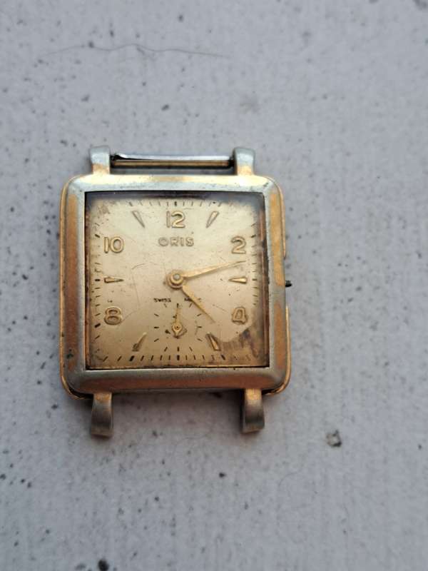 Broken Oris Tank Watch (R1 Auction)