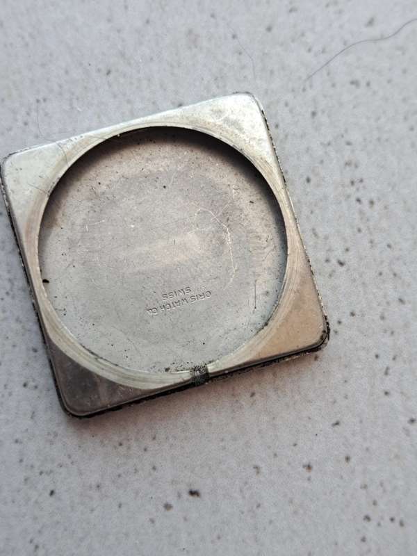 Broken Oris Tank Watch (R1 Auction)