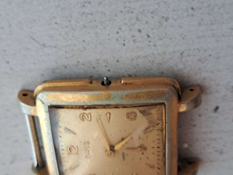 Broken Oris Tank Watch (R1 Auction)