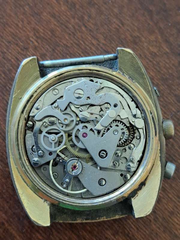 Broken Lanco Chronograph(Not working)