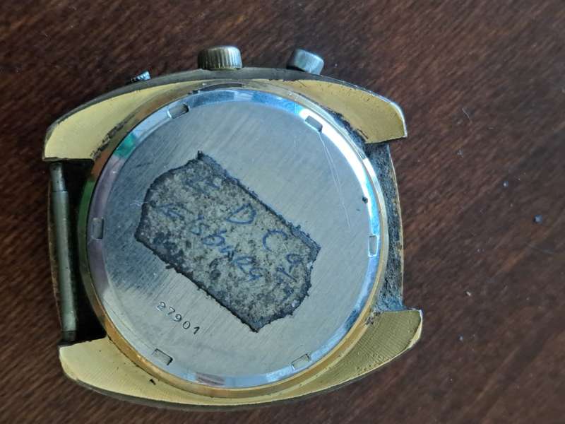 Broken Lanco Chronograph(Not working)