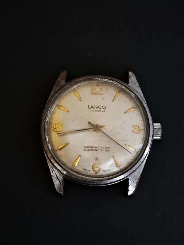 Broken Lanco Watch (R1 Auction)
