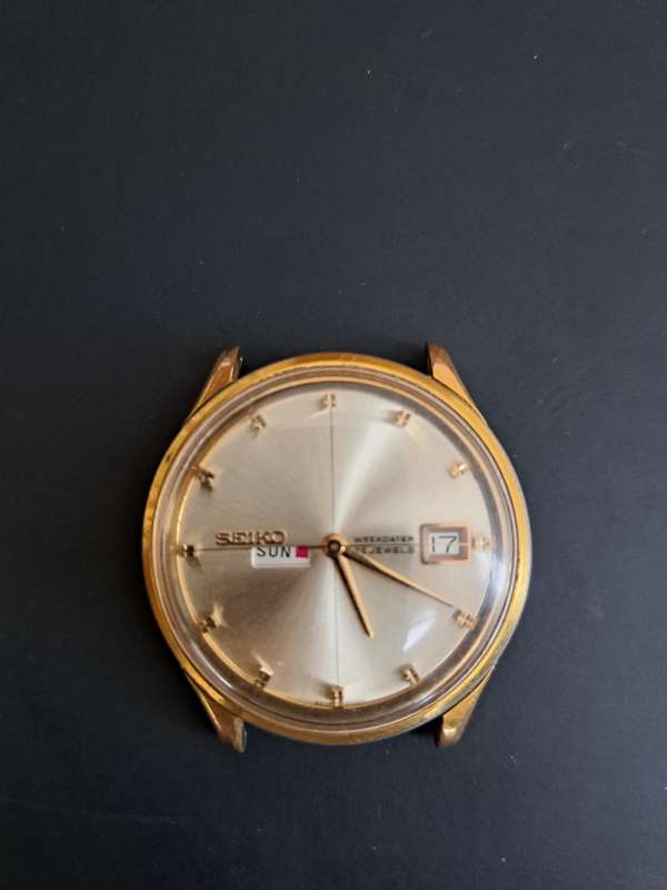 Seiko Weekdater Watch (FAULTY)