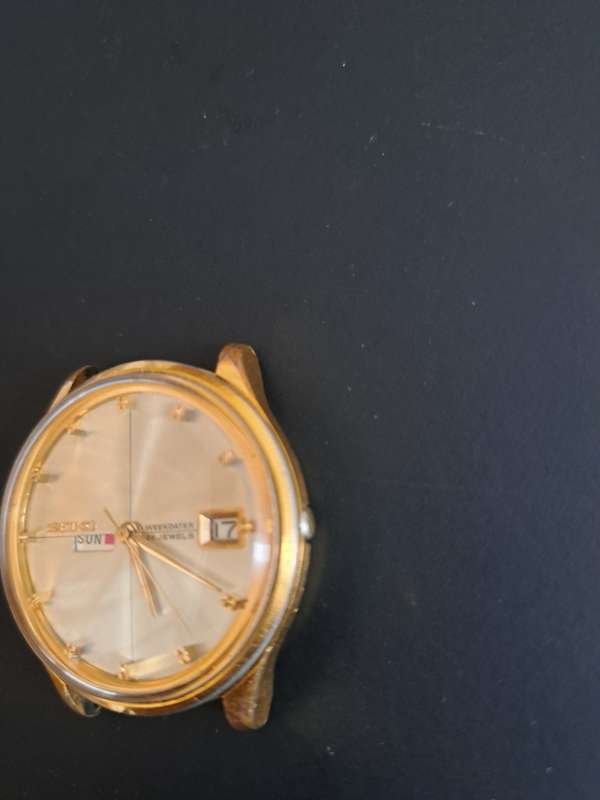 Seiko Weekdater Watch (FAULTY)
